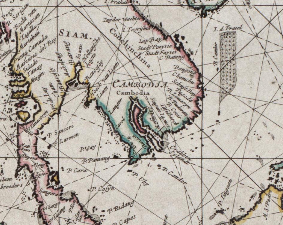 1660 - Pieter GOOS : Oost Indien