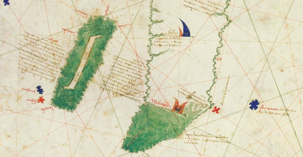 ZOOM : 1502 - Anonyme : Planisphère de Cantino