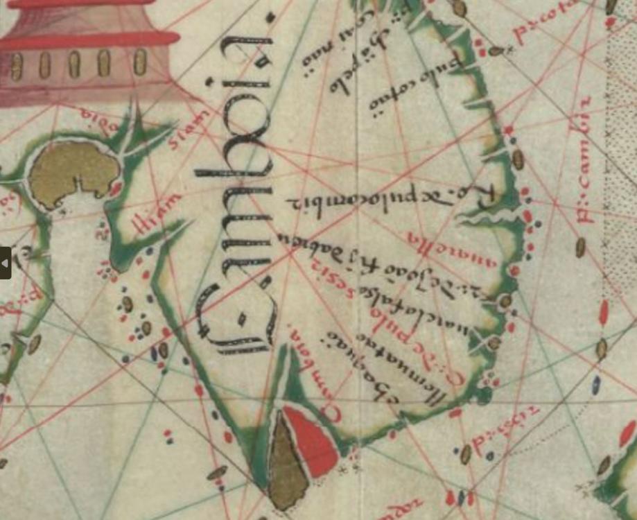 ZOOM : 1576 - Fernão Vaz Dourad : Atlas